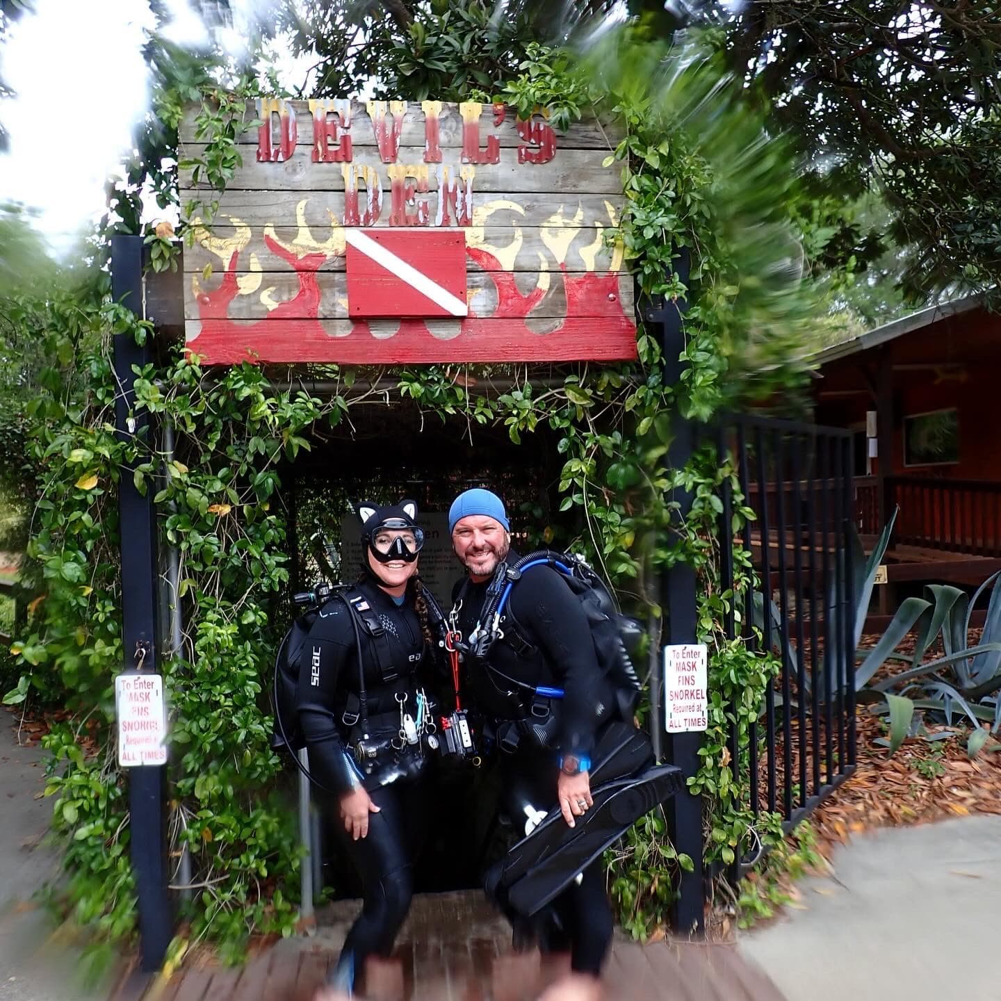 Geared up at the gate