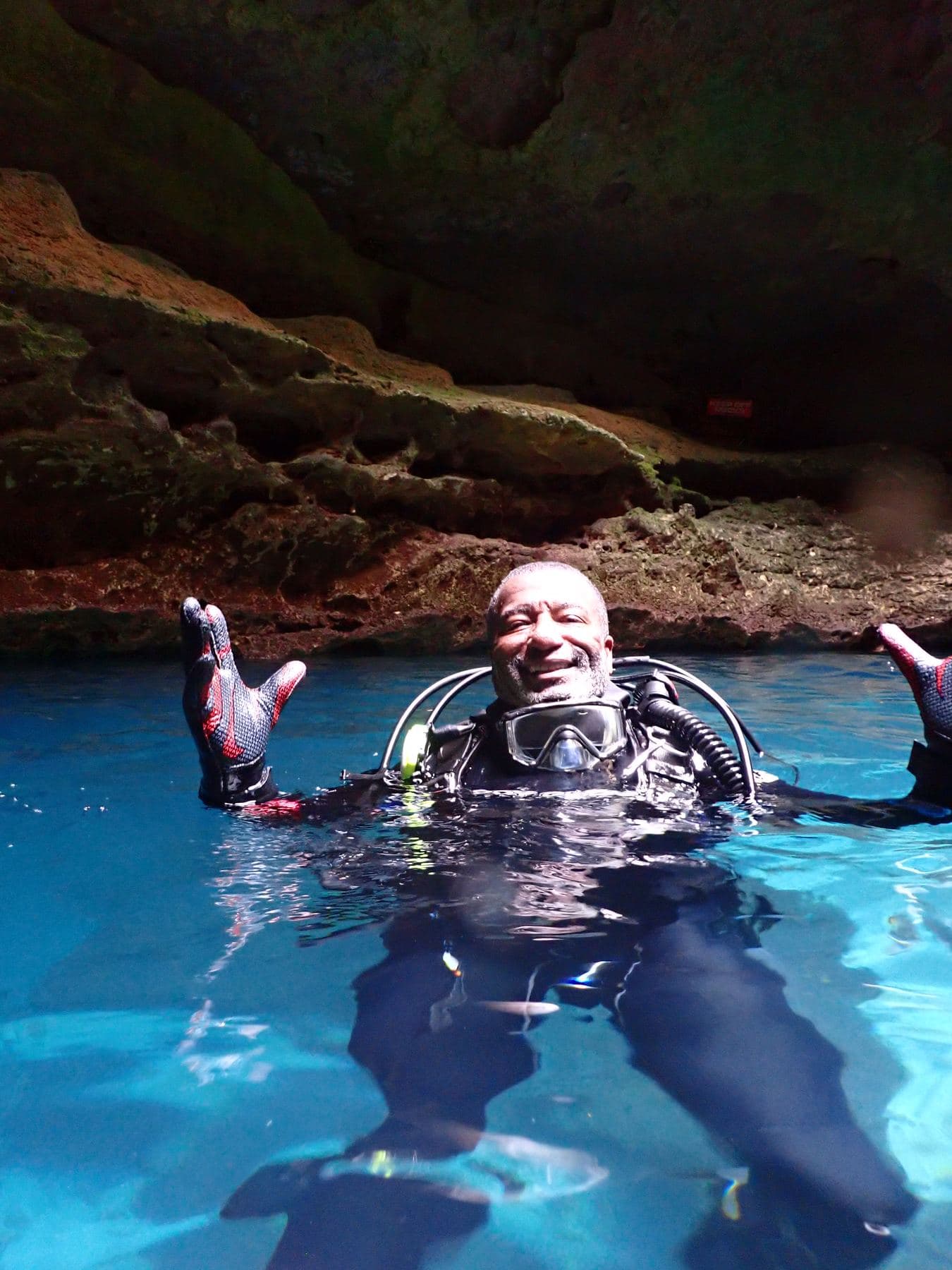 Surface interval, cavern style