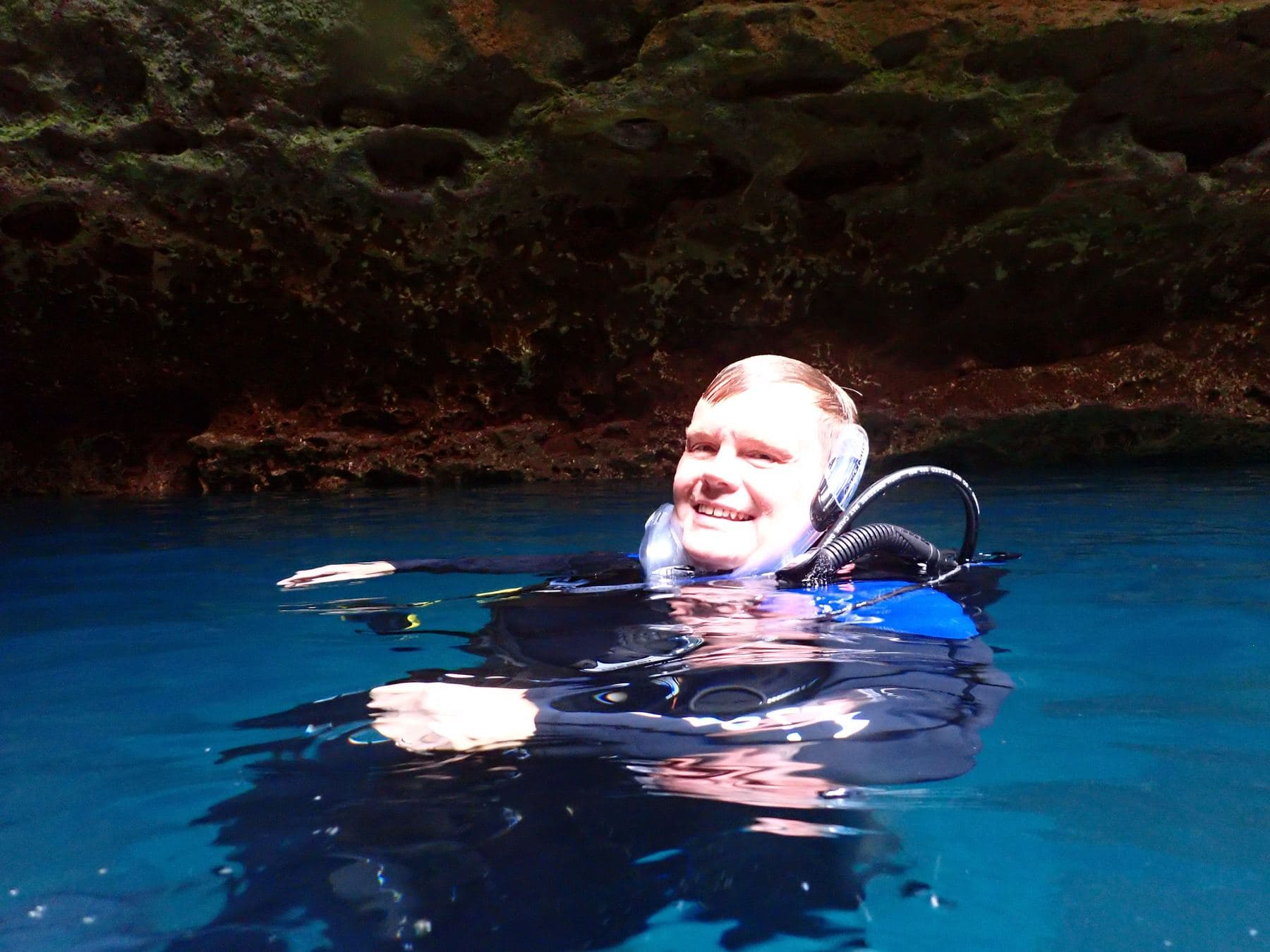 All smiles at the surface
