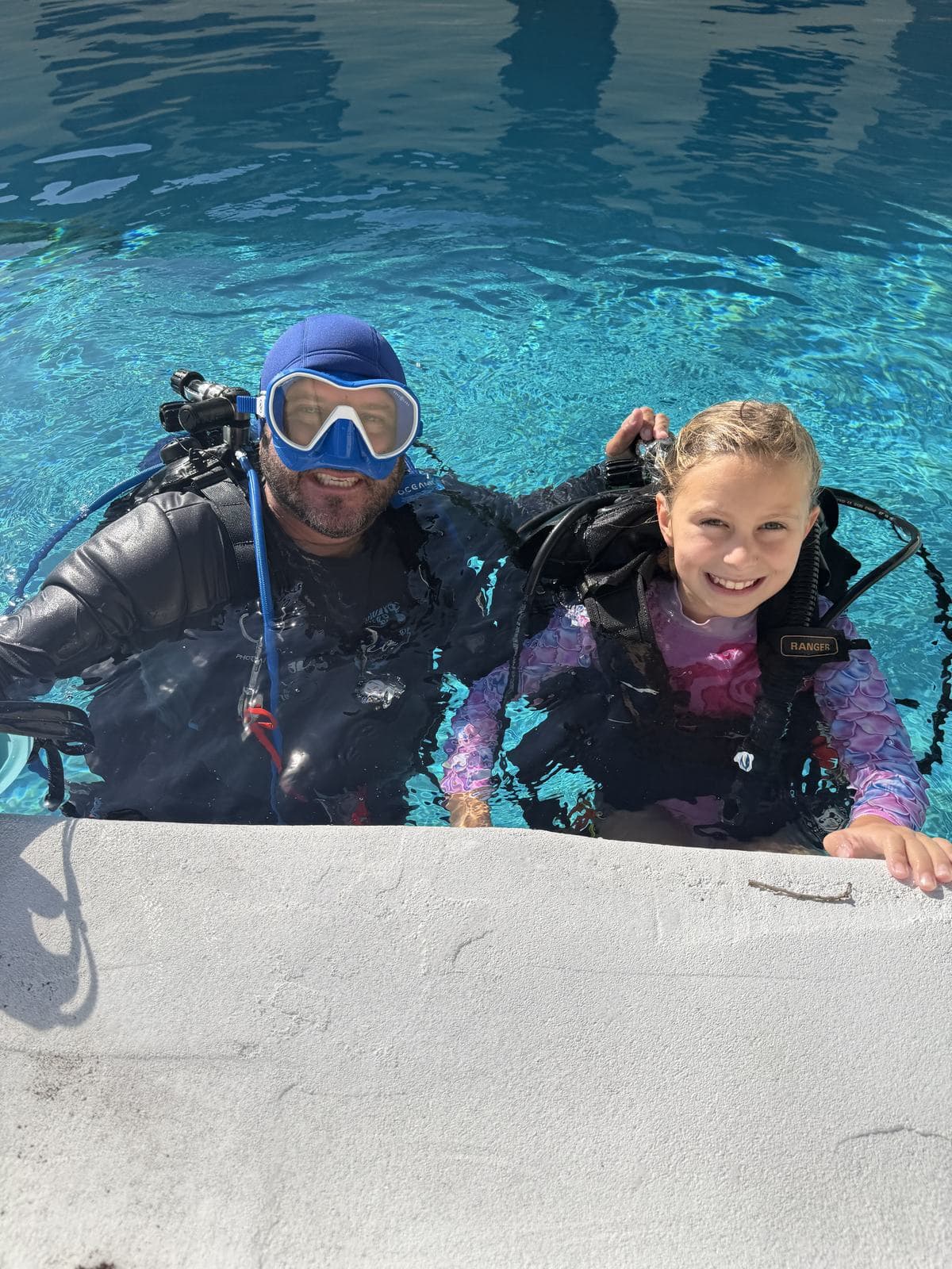 Youngest diver of the summer