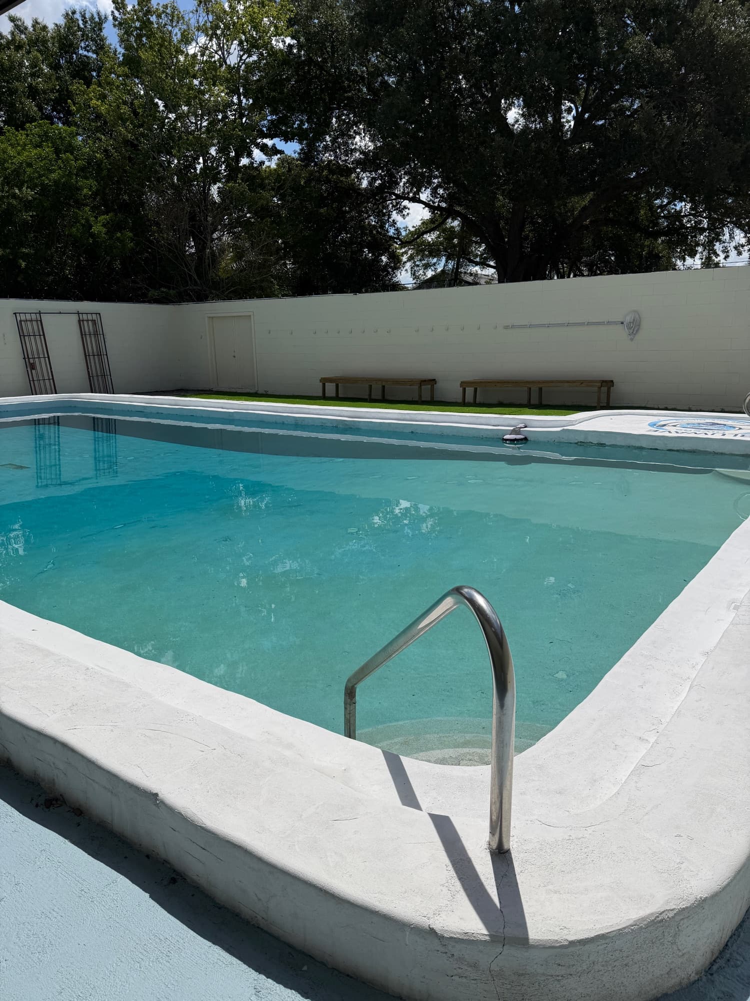 BluWave Divers' deep on-site training pool, built for scuba certification