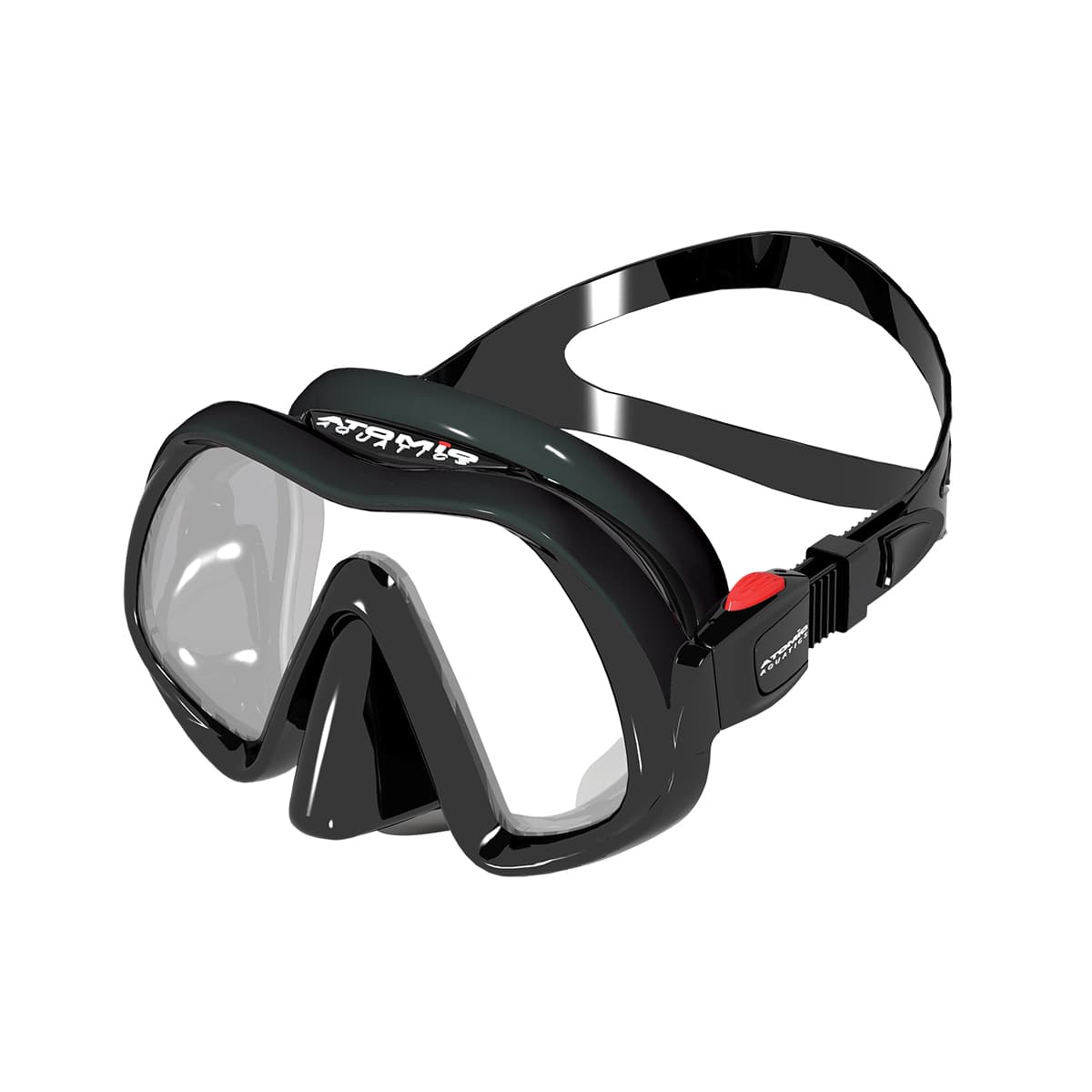 Atomic Venom Frameless Mask - Black