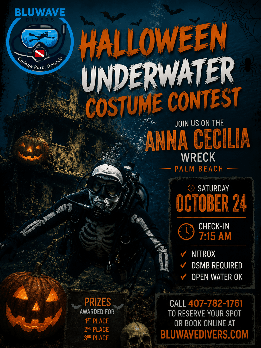 🎃Halloween Underwater Costume Contest 🎃