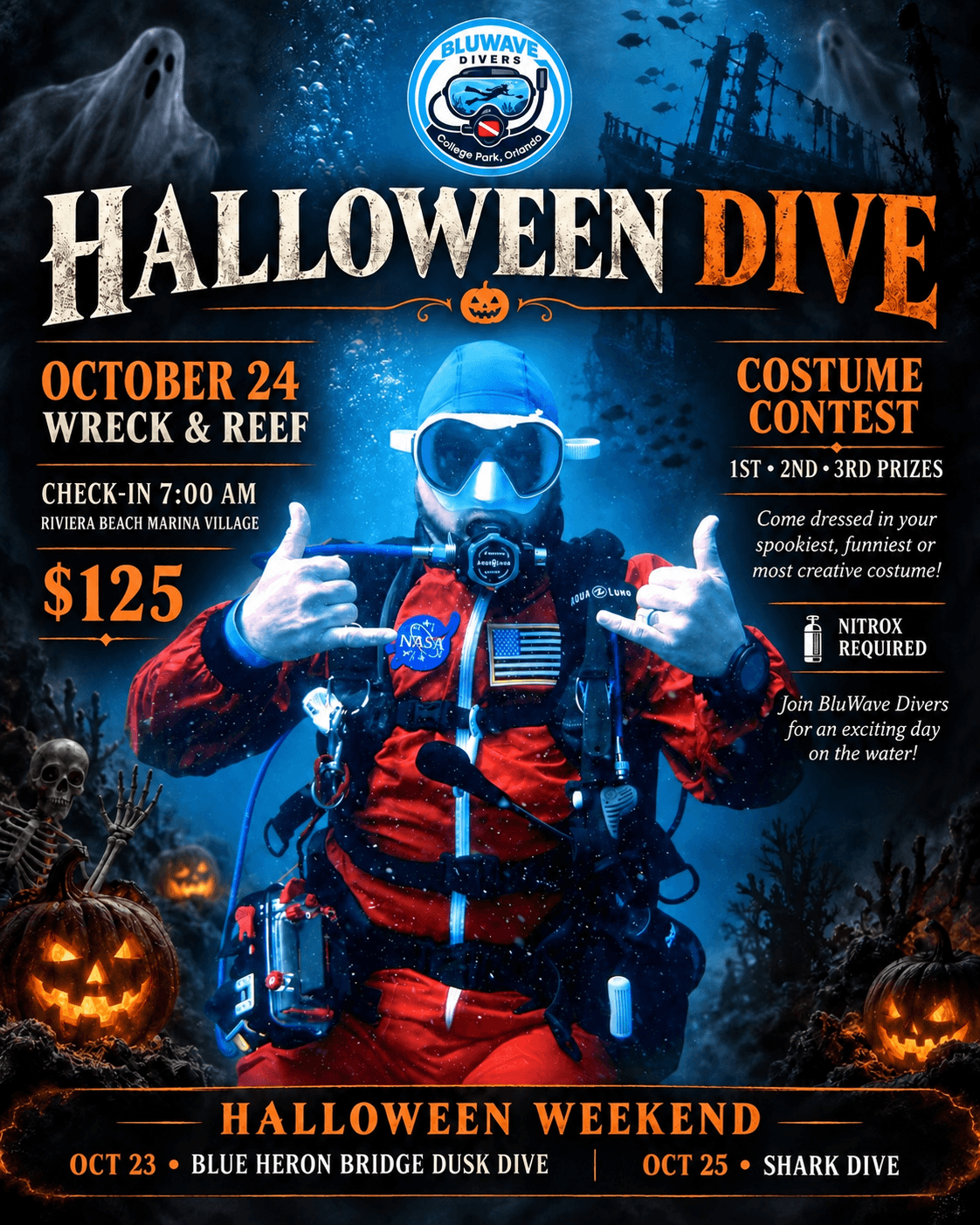 🎃Halloween Dive